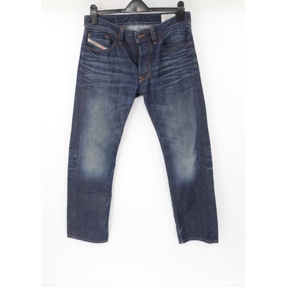 Diesel men's 32 larkee regular straight jeans dark